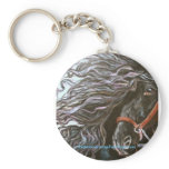Wild Friesian Keychain