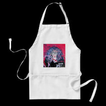 WILD HAIR ABSTRACTION aprons