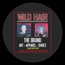 WILD HAIR AD stickers
