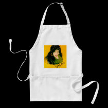 WILD HAIR AS RASTA aprons