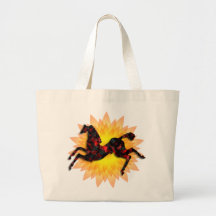 Wild Horses #21 Ruby and Ashes Bag