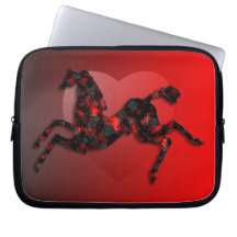Wild Horses #21 Ruby and Ashes Laptop Computer Sleeves