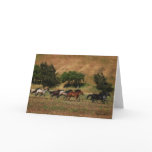 Wild Horses Running cards
