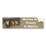 Wild Horses Three Bumper Sticker bumper stickers