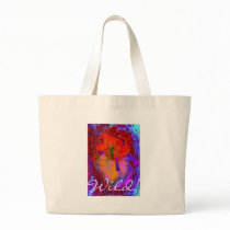 WILD! IRIS TOTE BAGS