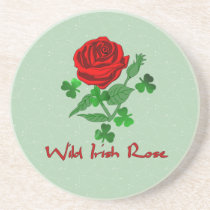 Wild Irish Rose Drink Coasters