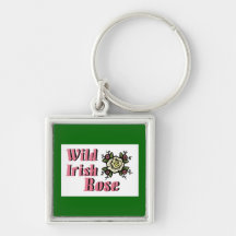 Wild Irish Rose Keychain