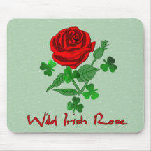Wild Irish Rose Mousepads
