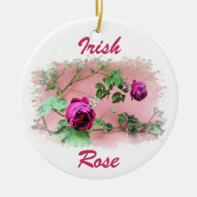 Wild Irish Rose Ornament