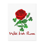Wild Irish Rose postcards