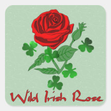 Wild Irish Rose Stickers