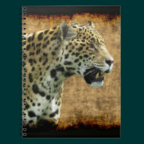 Wild Jaguar Spotted Panther Animal Lover Artwork notebooks