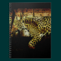 Wild Jaguar Spotted Panther Animal Lover Artwork notebooks
