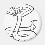 Wild King Cobra Magnets