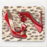 Wild Little Red Bow Peep Mouse Pad
