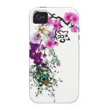 Wild Orchid iPhone 4 Cover