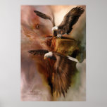 Wild Partners Eagle Art Poster/Print