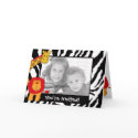 Wild Safari Photo Template Birthday Invitation cards