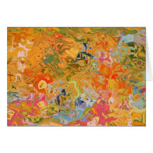 Wild Soul Tapestry Greeting Card