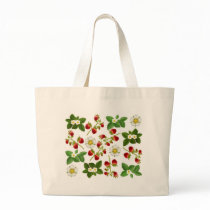 Wild Strawberries Tote Bag