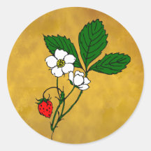 Wild Strawberry Sticker