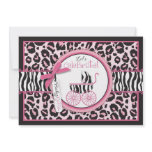 Wild Thing Invitation Card