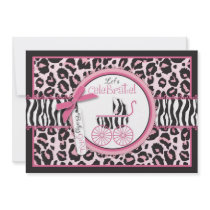 Wild Thing Invitation Card