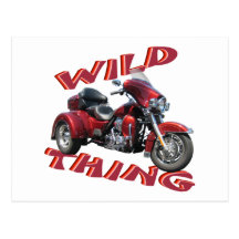 Wild Thing Trike Postcard