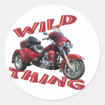 Wild Thing Trike Sticker