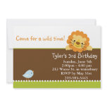 Wild time custom invitations