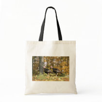 Wild turkey tote bags