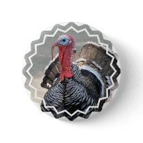 Wild Turkey Picture Button