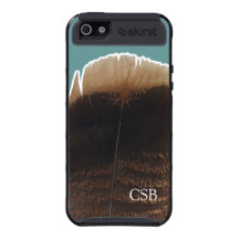 Wild Turkey Tail Feather With Monogram