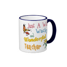 Wild Wacky Wonderful Teacher Mugs