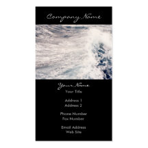 Wild Waves Photo Business Card Templates