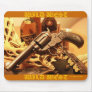 Wild west Colt Lightning revolver cool mousepad