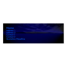 Wild Whirl Profile Card Business Cards