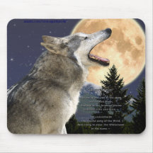 WILD WOLF Series III Mousepads