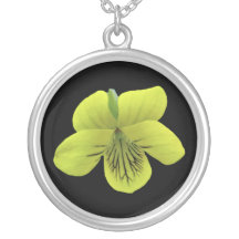 Wild Yellow Violet Coordinating Items Pendants