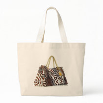 Wild Zebra Shopping Bag