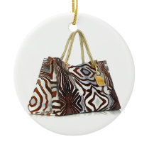 Wild Zebra Shopping Bag