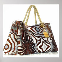 Wild Zebra Shopping Bag