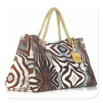 Wild Zebra Shopping Bag