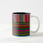Wild Zig-Zags Coffee Mugs