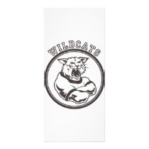 Wildcats Mascot rack cards