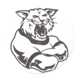Wildcats Mascot stickers