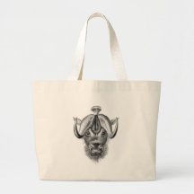Wildebeest Tote Bags