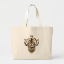 Wildebeest Tote Bags