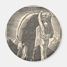 Wilderness Embrace Fridge Magnet