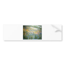 WILDFLOWERS 1 BUMPER STICKERS